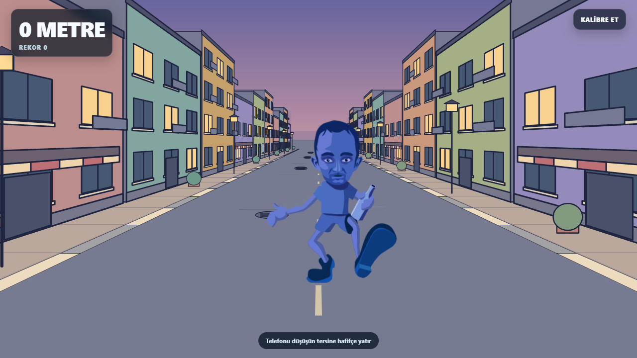 Drunk Man: The Way Home uygulamasından ekran görüntüsü